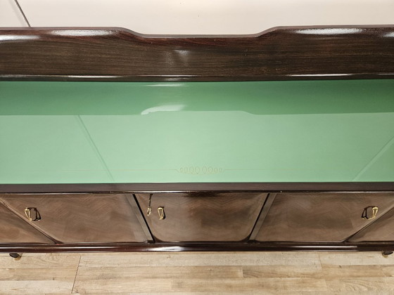 Credenza in mogano con piano in vetro, 1960 – Credenze, Legno (photo 7 of 43)