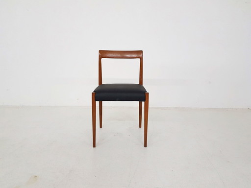 Silla de diseño Lubke, Alemania, años 60