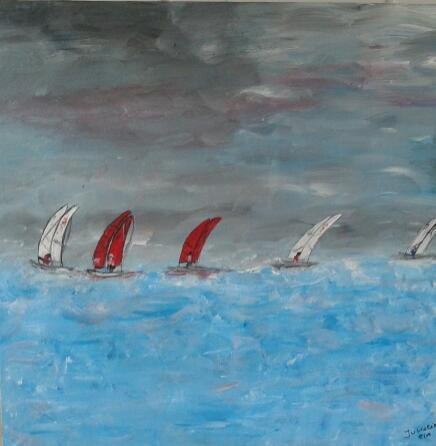 Image 1 of Pittura moderna a vela