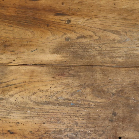 Image 1 of Characterful Old Blue Workbench Sideboard