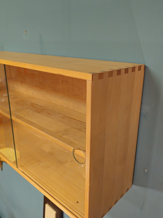 Image 1 of Vetrina da parete vintage, vetrina, mobile espositivo, vetrina a muro