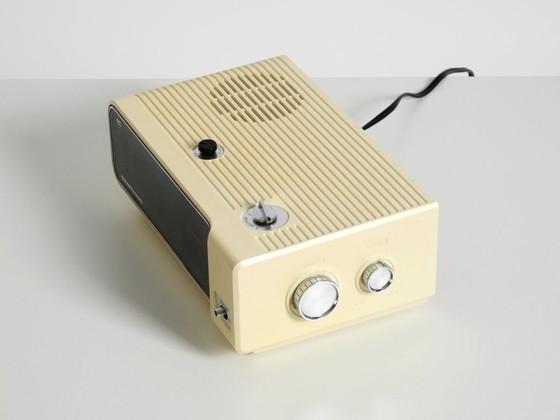 Image 1 of Original 1970s National Panasonic flip-number radio alarm clock model RC-6003B near to mint condition