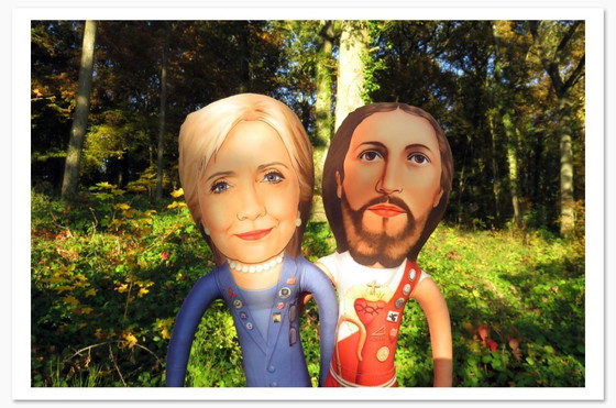 Image 1 of Hillary-Clinton-Geschenk | Politisches Geschenk | Dekoration für Anwaltskanzleien | Politische Kunstpuppe