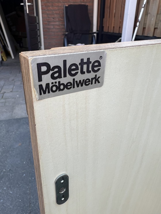 Image 1 of Vintage Teak design Palette Möbelwerk dressoir