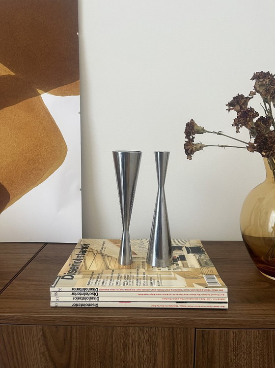 Image 1 of Candelieri vintage in alluminio Erika Pekkari di IKEA degli anni '90