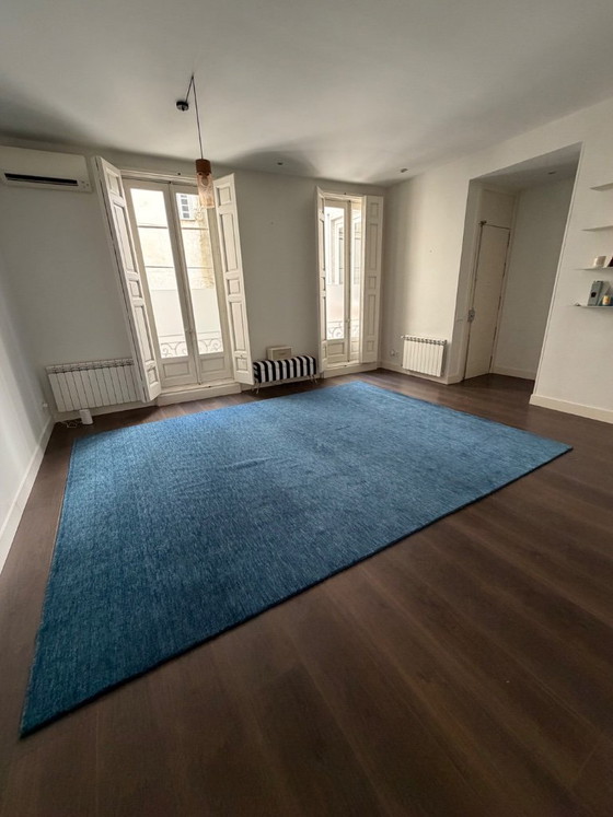 Tapis en laine bleu pétrole 250x350/300x400 – Benuta, Wool (photo 3 of 10)