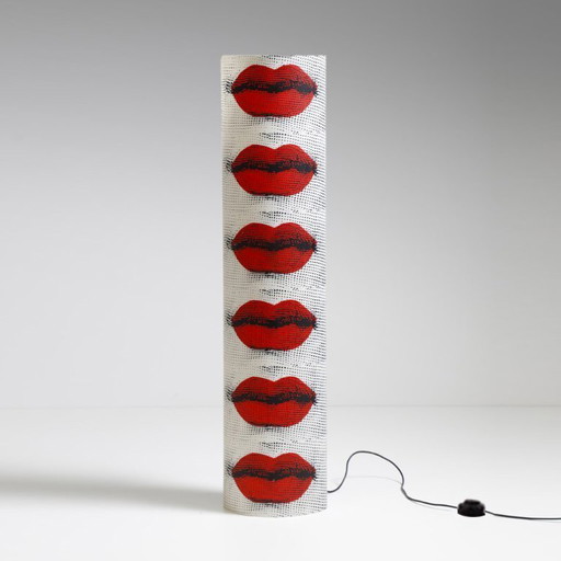 Lámpara de pie "Kisses" de Piero Fornasetti, años 90 para Antonangeli, colección Follia Pratica