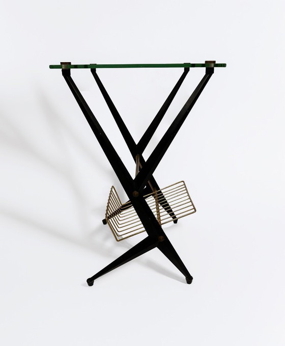 Image 1 of Tavolino italiano degli anni '50 attribuito ad Angelo Ostuni