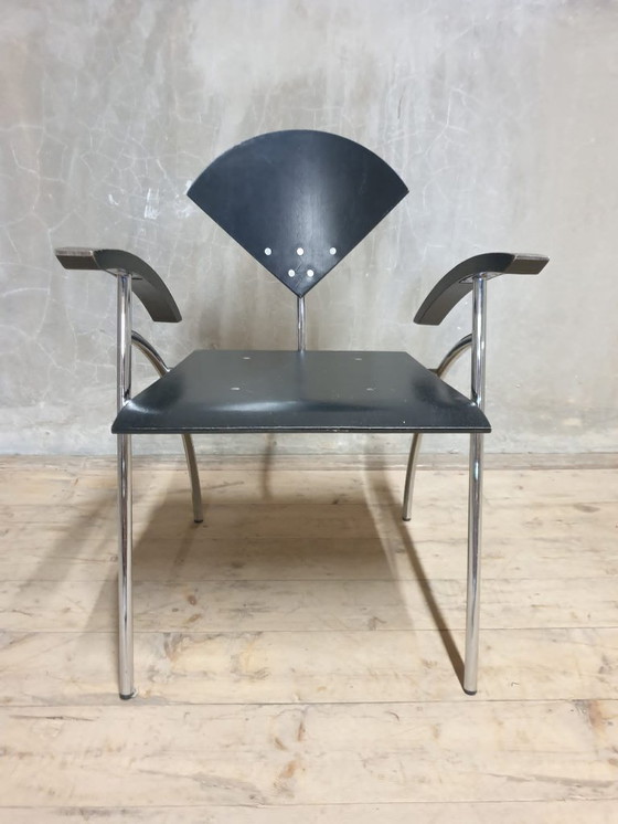 Image 1 of Poltrona postmoderna, stile Stol Kamnik, anni '90, Slovenia		