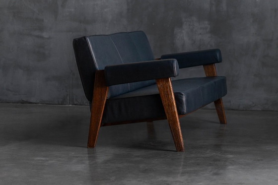 Image 1 of Divano Bridge di Le Corbusier e Pierre Jeanneret, India, anni '50