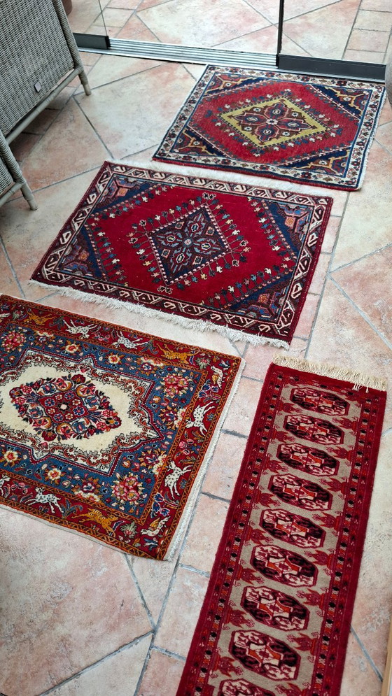 3 Tapis persans en laine tissés et 1 tapis de couloir – Wool (photo 5 of 5)