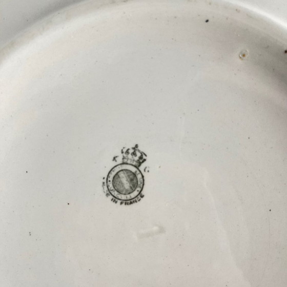 Image 1 of Ensaladera con borde festoneado modelo Réverbère de KG Lunéville