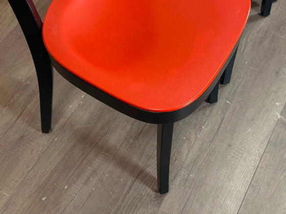 Ensemble de 4 chaises Vitra Basel – Chaises de salle à manger, Plastic, Wood (photo 15 of 15)
