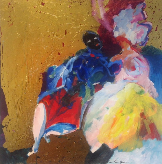 Image 1 of Jan-Peter v. Opheusden Öl auf Leinwand 100x100cm