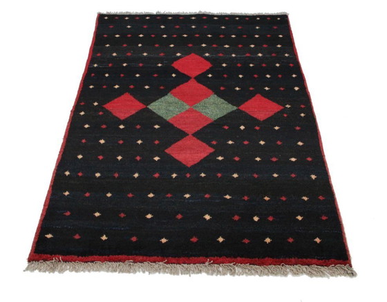 Image 1 of Tappeto persiano originale Gabbeh Ghashghai tappeto orientale 152 cm x 102 cm vecchio naturale