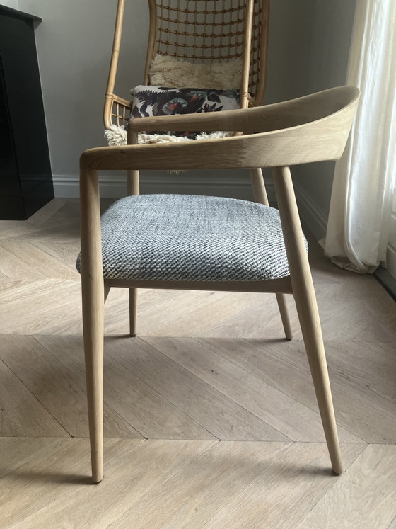 6 sedie da pranzo Strata di Melchior Interieur – Textile, Wood (photo 5 of 9)