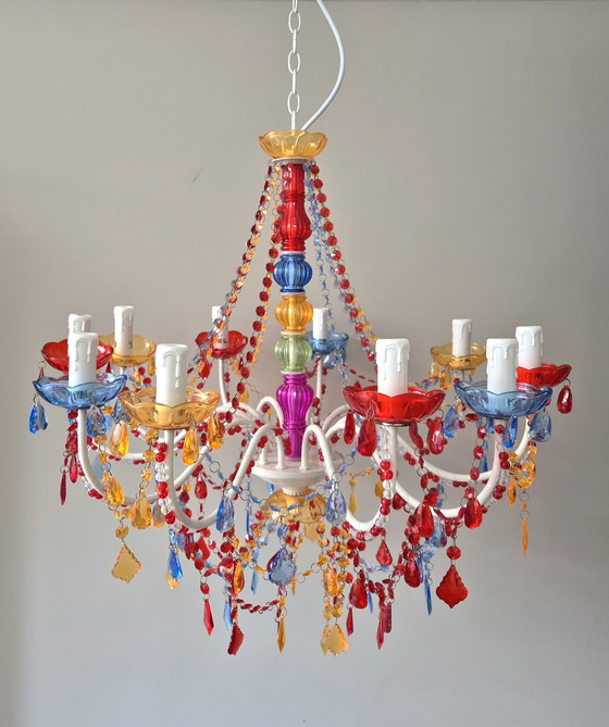 Image 1 of Lampadario multicolore