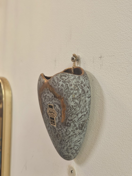 Image 1 of Vintage Jasba Wall Vase Wall Flower Pot Flower Pot