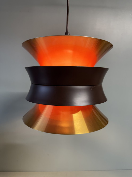 Prachtige Vintage Mid-Century Hanglamp Deens Design – Hanglampen, Metal (photo 6 of 15)