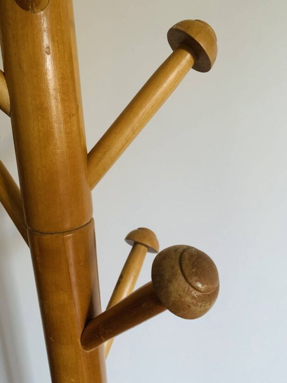 Porte-Manteau Vintage en Bois – Portemanteaux, Wood (photo 9 of 10)