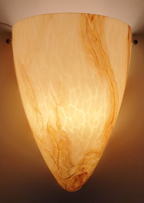 Image 1 of Art Deco wandlamp groot (33 cm.)
