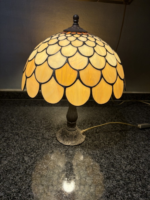 Tiffany Lamp – tafellampen, Glass, Metal