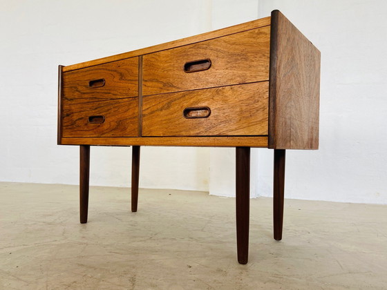 Image 1 of Vintage Danish Mid-Century Rosewood Chest of Drawers, 1960s
