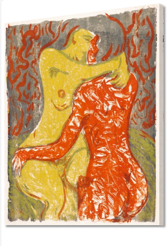Image 1 of Ernst Ludwig Kirchner ---Liebesszene