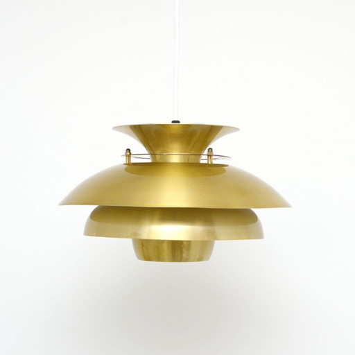 Vintage lamp in brass, Denmark 1970s