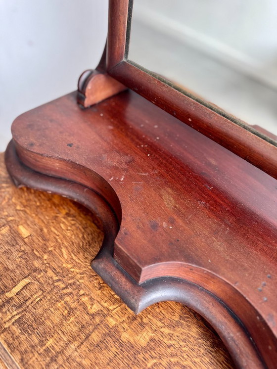 Image 1 of Victorian Mahogany Vanity Mirror