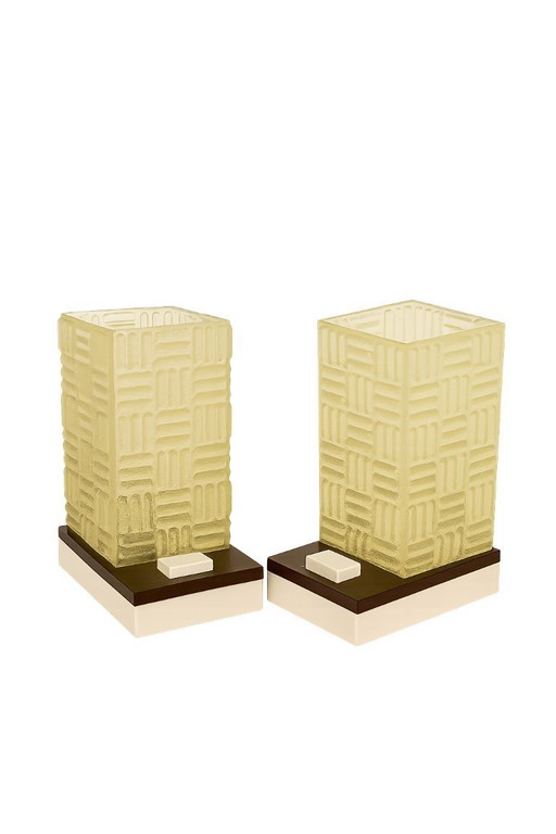 air of Lataa 70 lamps – glass and plastic, E14 socket