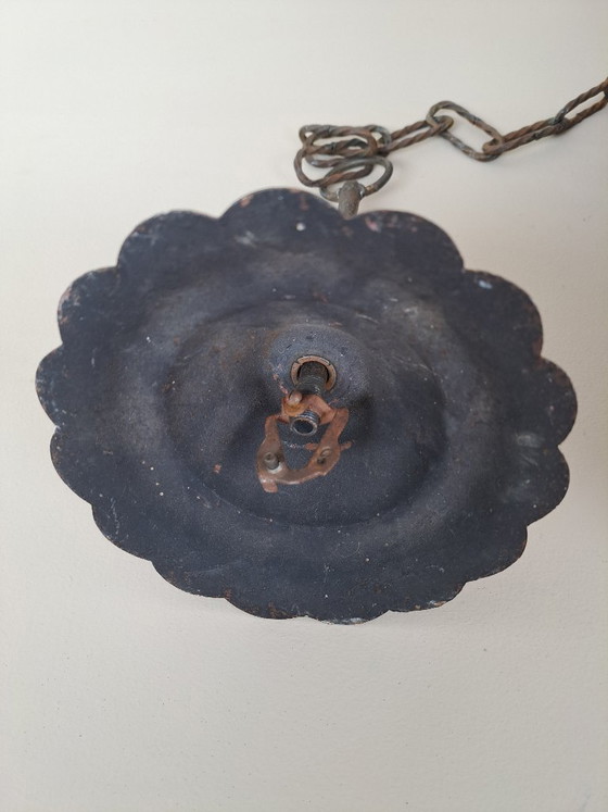 Image 1 of Vintage pendant lamp made of copper