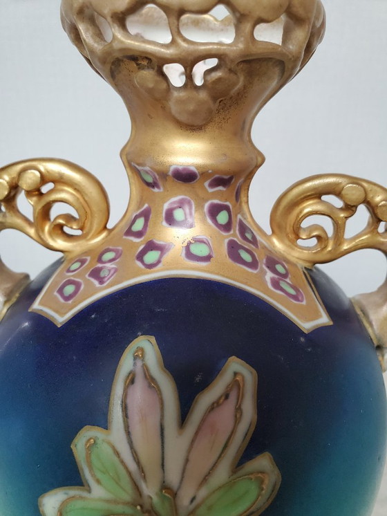 Image 1 of Amphora Vase - Art Nouveau - Paul Dachsel - 20th century (ref 3881)