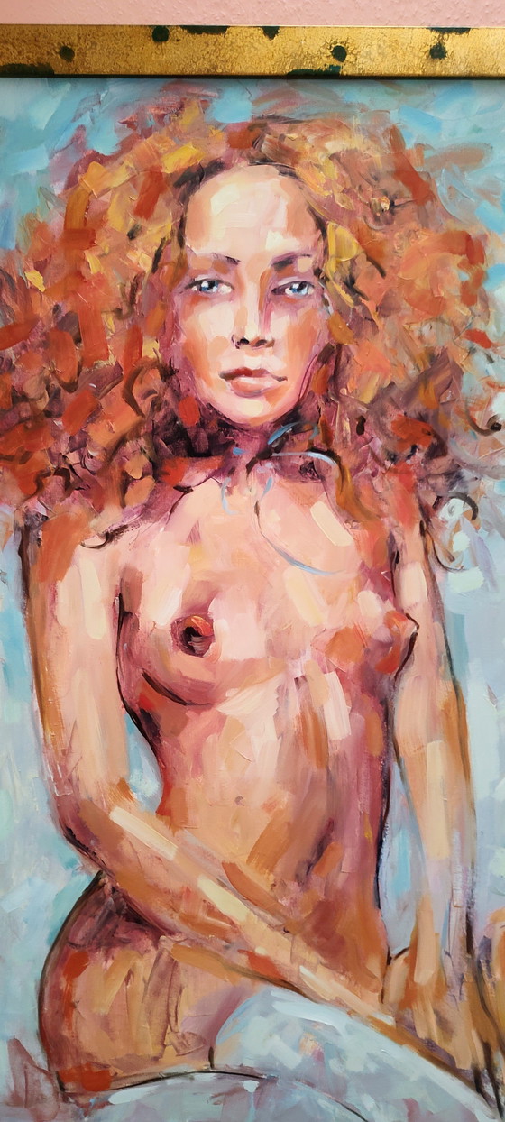 Image 1 of Modern naakt schilderij acry op canvas 2003