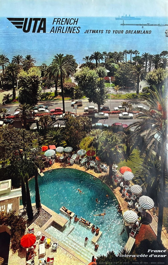 Image 1 of COLLECTIEF - DRAEGER TOERISME Frankrijk - Riviera Côte d'Azur UTA Franse luchtvaartmaatschappijen (p