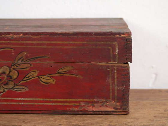 Antica cassa asiatica rossa (c.1900) #13 – Cassettiere (photo 22 of 40)