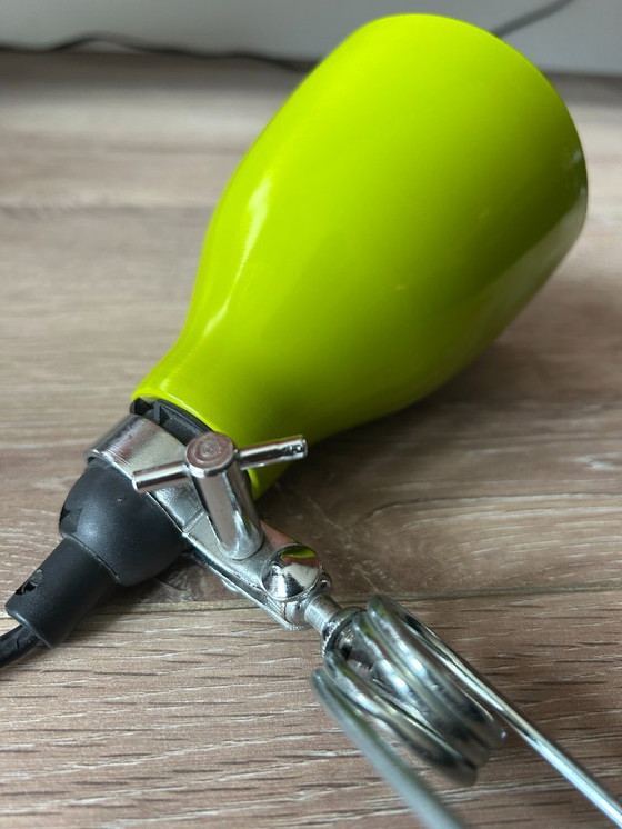 Image 1 of Vintage Green Pinch Lamp