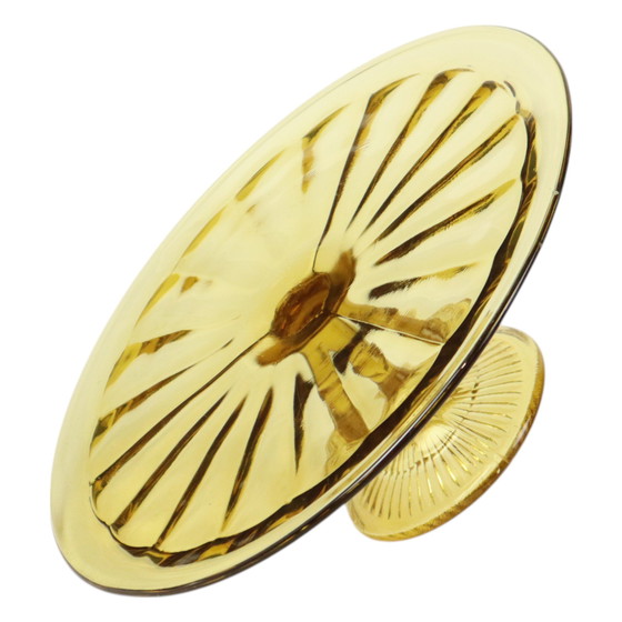 Image 1 of Piatto per torta Art Déco in ambra