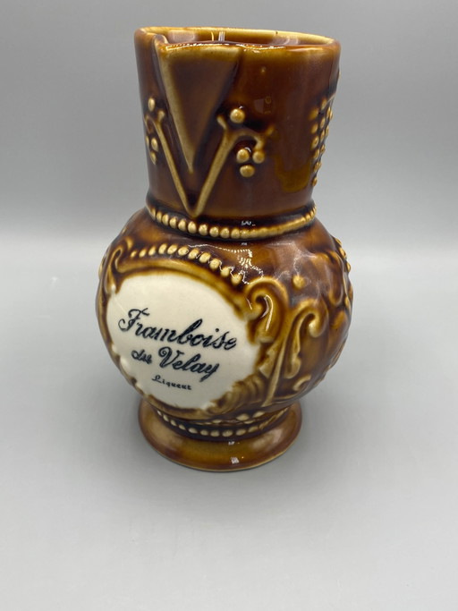 Jarra publicitaria - Frambuesa Velay - Vey-Maurin - Gres esmaltado – servies