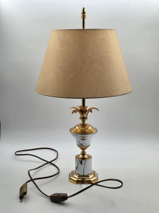 Image 1 of Lámpara de mesa Hollywood Regency, Massive