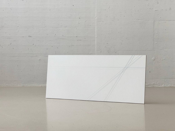 Image 1 of Geometric relief work by Rolf Forster, 1992