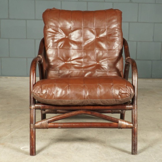 Set da salotto vintage in bambù – 6 sedie e 3 tavolini abbinati – anni '60 – Poltrone, Bamboo (photo 14 of 20)