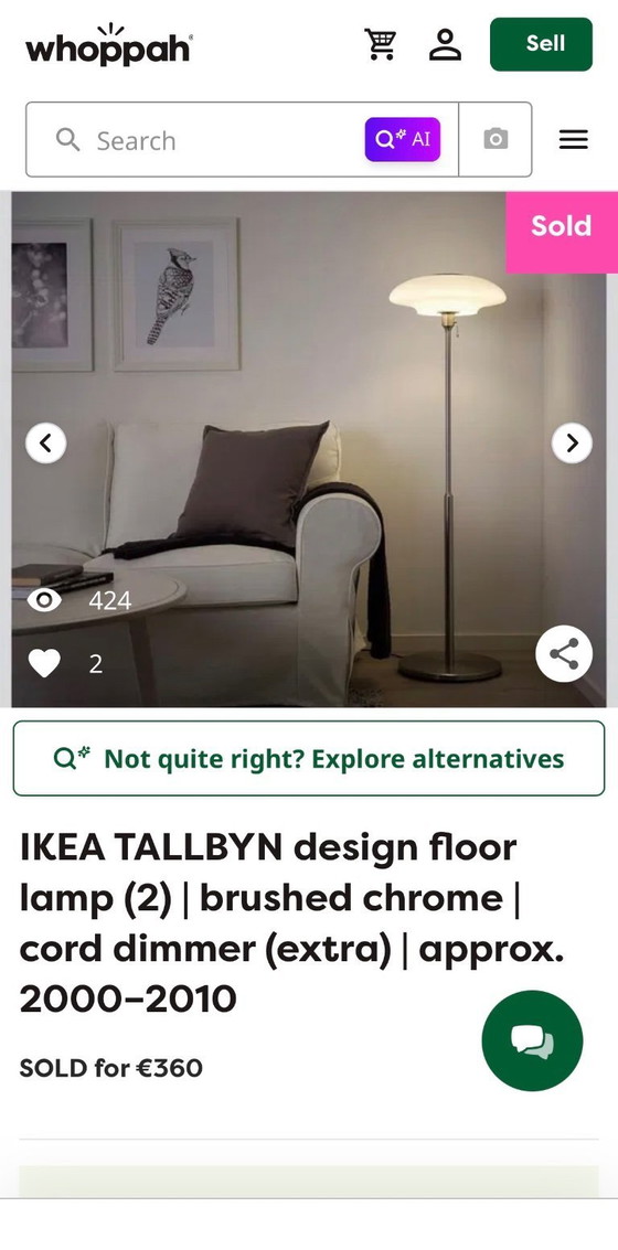 Image 1 of IKEA Retro-Lampe (nicht mehr im Sortiment)