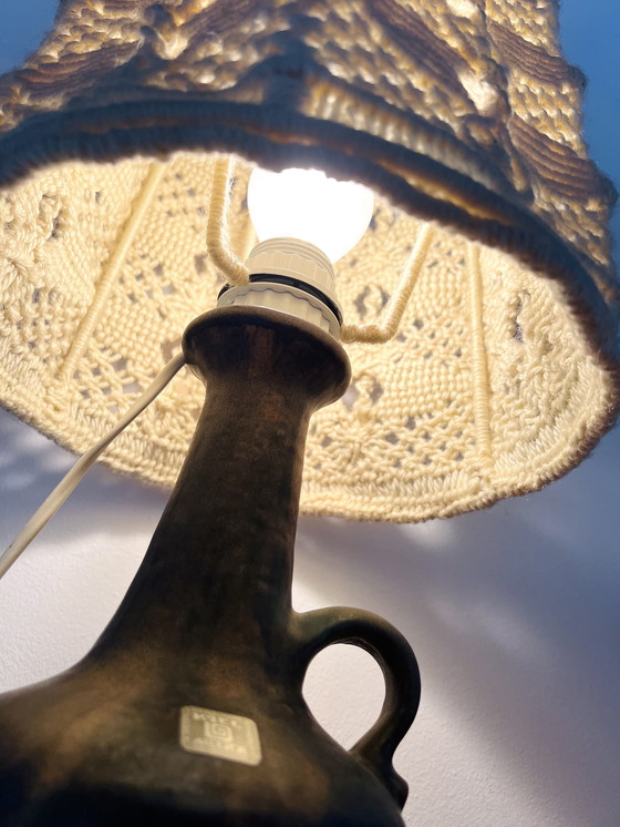 Image 1 of Vintage Keramieken Tafellamp, Kiel Atelier ‘60