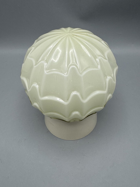 Image 1 of Thabur lamp met sculpturale glazen kap