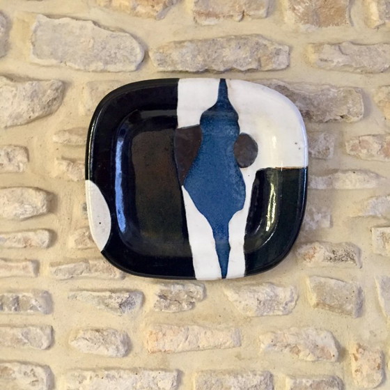 Image 1 of JACQUES POUCHAIN TABLEAU CERAMIQUE VINTAGE