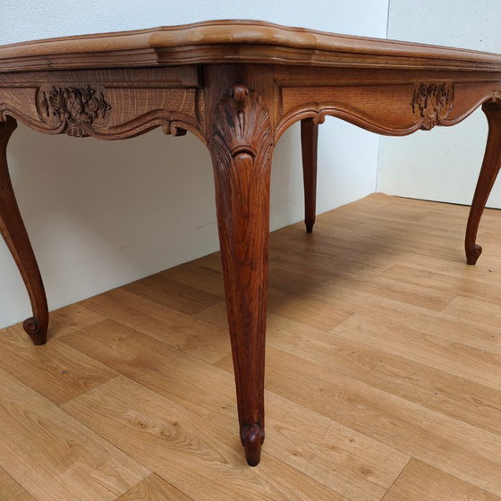 Image 1 of Vintage Country Dining Table Dining Room Table Extendable Table