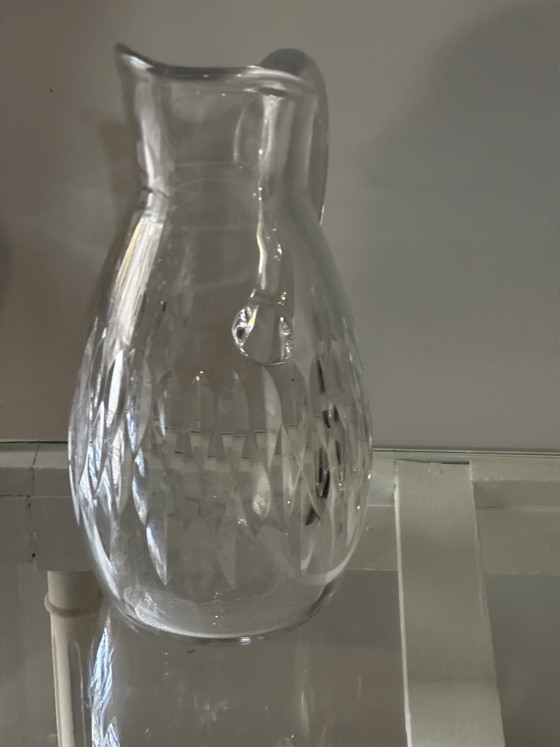 Baccarat kristallen waterkaraf, gestempeld, Epron-model - Uitstekende staat – Glazen & Karaffen, Crystal (photo 11 of 14)