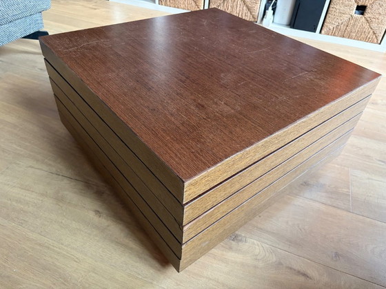 Table basse pivotante vintage Ligne Roset – Tables basses, Wood (photo 4 of 5)