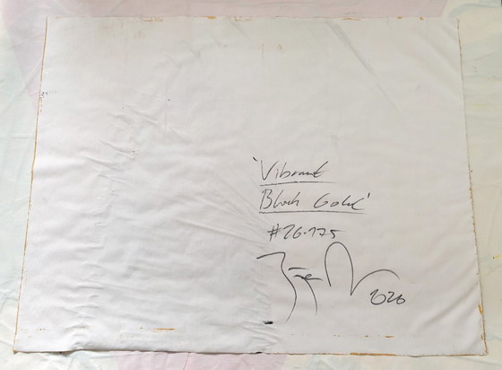 Jürgen Angeler - Lebhaftes Schwarzgold – Gemälde & Zeichnungen, Canvas (photo 8 of 13)